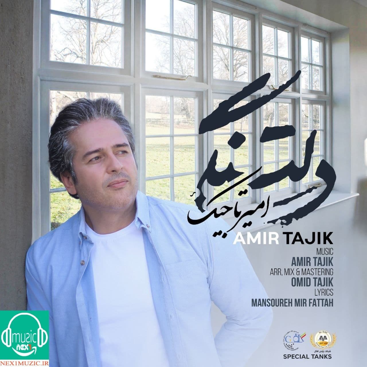 آهنگِ جدید و زیبایِ امیر تاجیک به نامِ «دلتنگی»